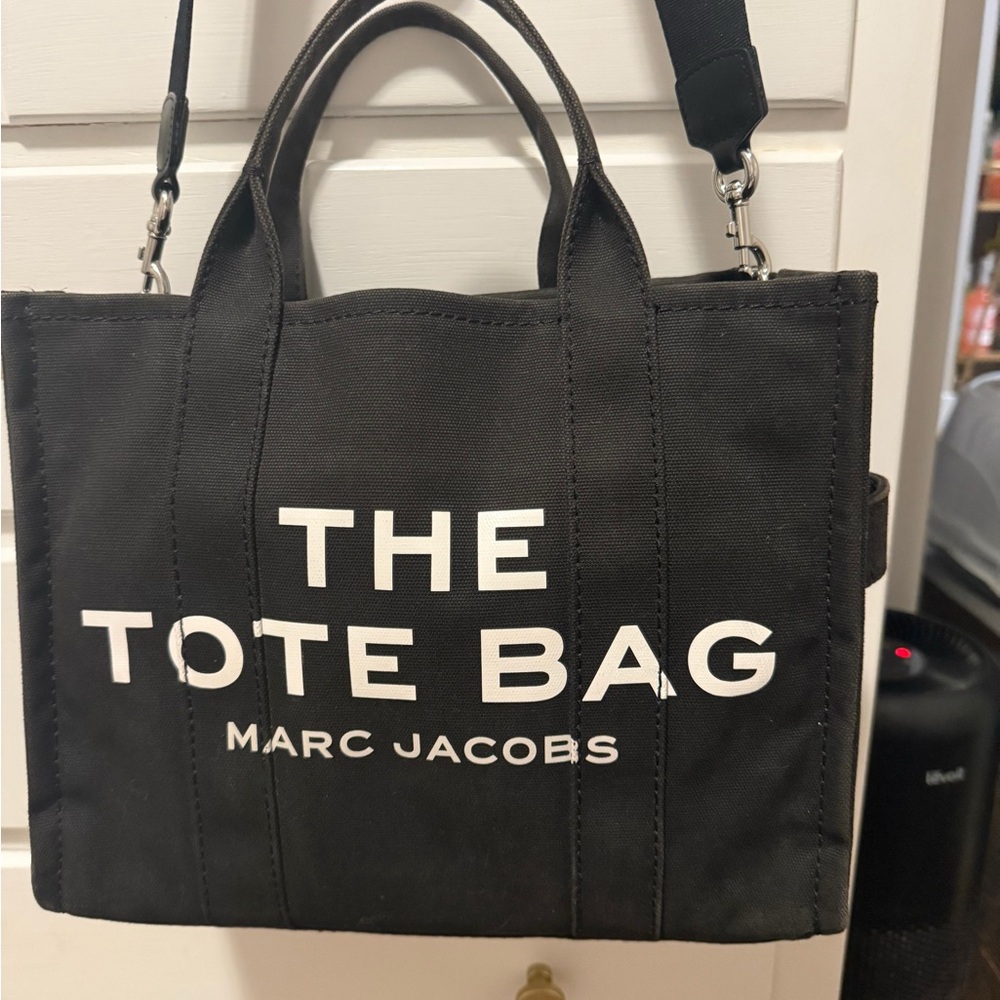 Black Marc Jacobs Canvas Tote Medium